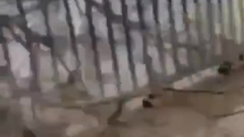 The result of the strike of a single “Geran-2”