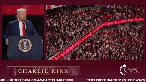 . @POTUS : It’s rare that such a thing happens, but Charlie is bigger today than he was just two