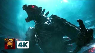 Godzilla vs. Kong (2021) 4K - Mechagodzilla Rises _ Movieclips
