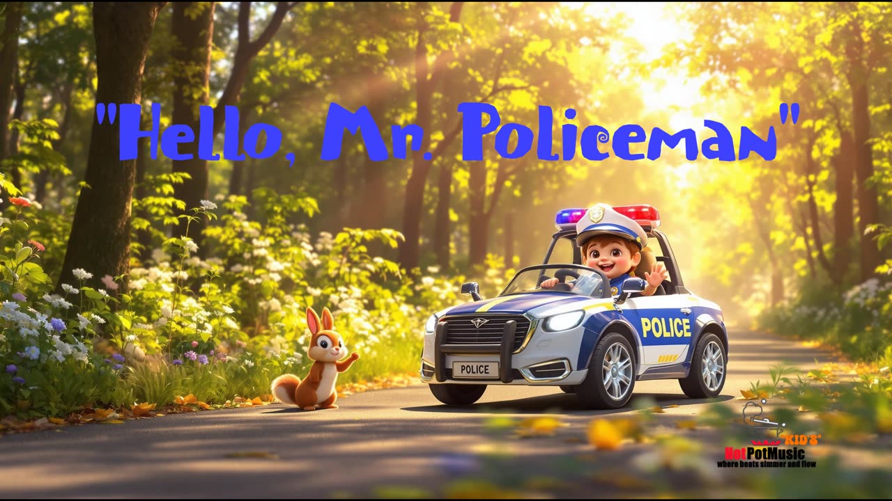 Hello, Mr. Policeman (Kids) - HotPotMusic