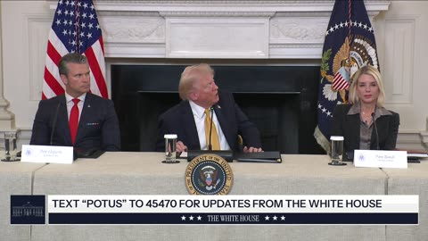 President Trump Makes an Announcement, Oct. 23, 2025