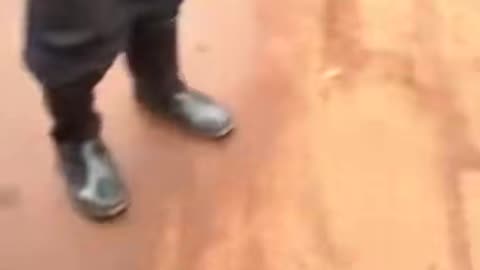 Two fighting