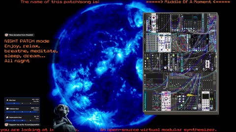 Night Patch Mode - Ambient & Meditative Sound Exploration - VCV Rack for 🙏 Inner 🕉 Peace ☮ SFW