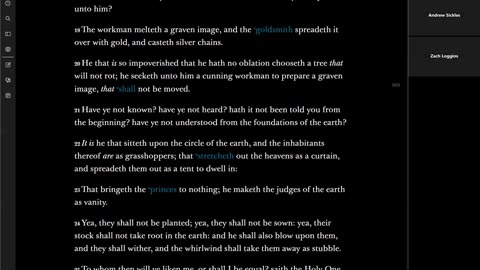 Scripture Study 2025-06-03 Isaiah 40