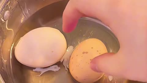 Hack to peel boiled