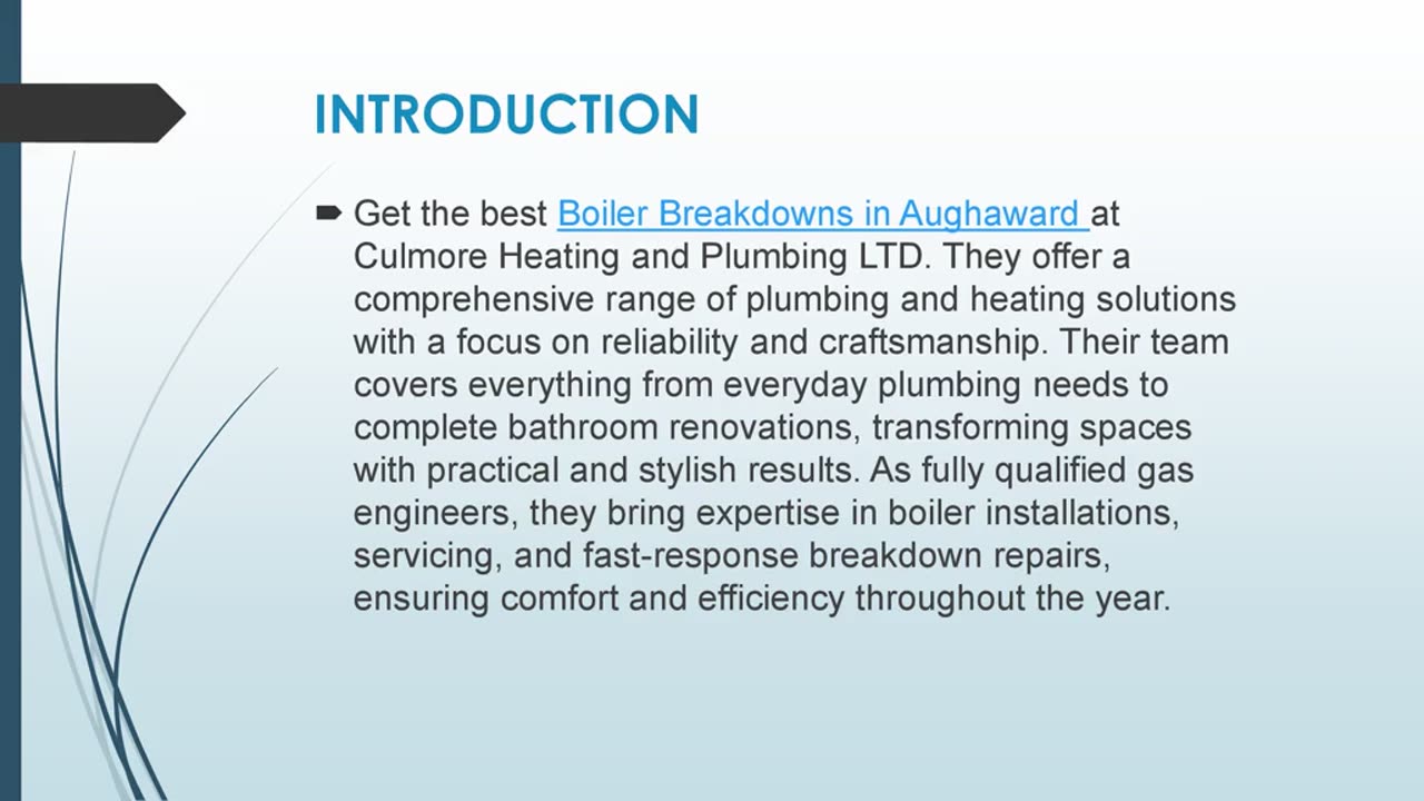 Best Boiler Breakdowns in Aughaward
