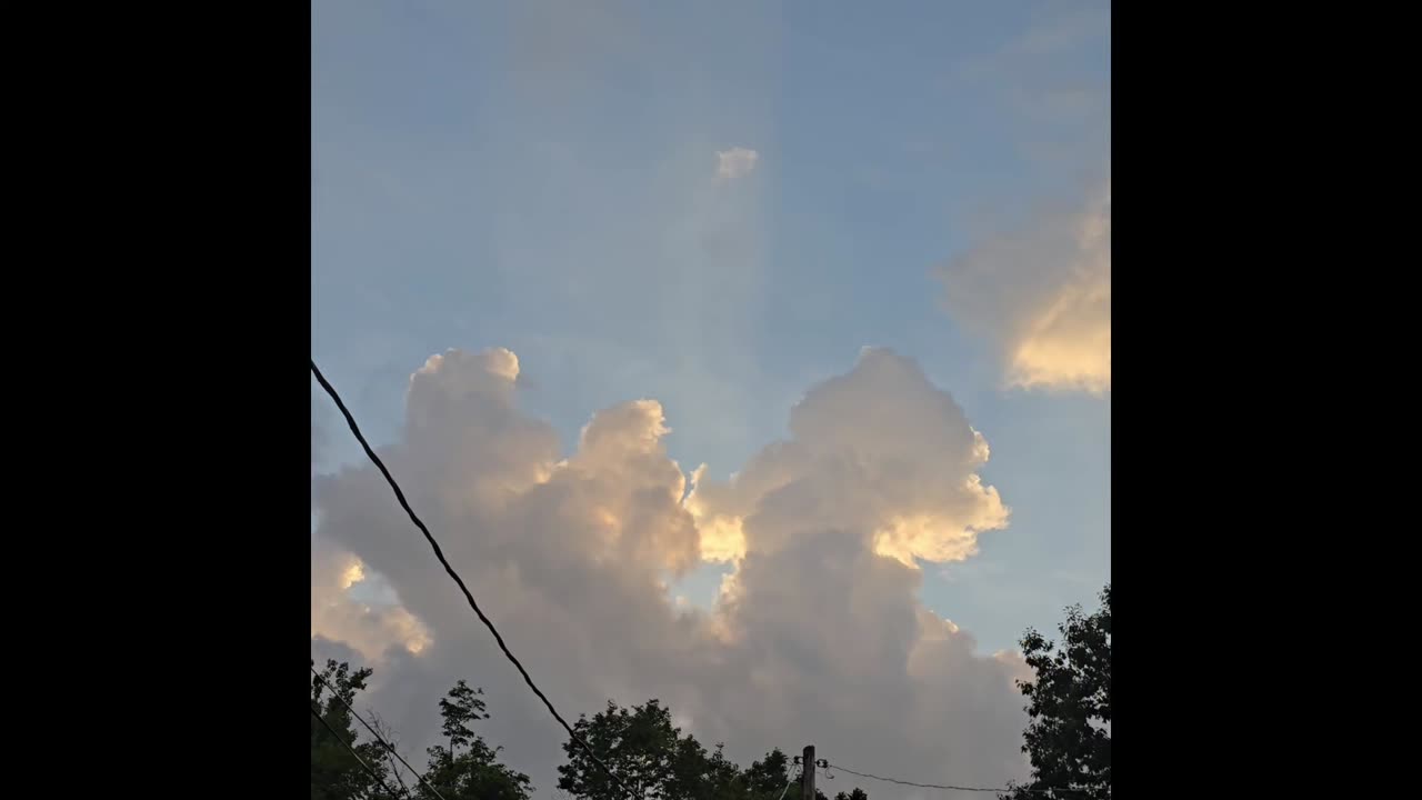 Storms over Geauga county.