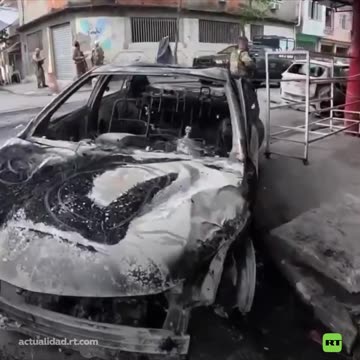 Escenas de guerra en el megaoperativo policial más letal de Río de Janeiro