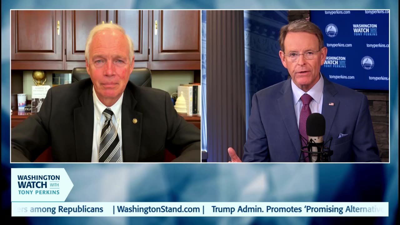 Senator Ron Johnson on Washington Watch with Tony Perkins 6.3.25
