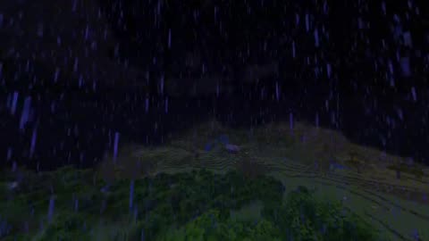 ASMR Rain & Thunder for Deep Sleep just relax minecraft