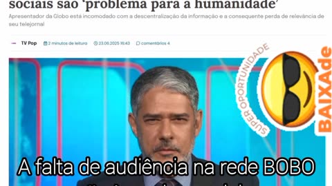 Rede bobo coloca culpa pela falta de audiência nas redes sociais 🖕🤪🤣