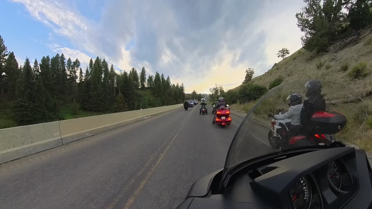 The nice kind of traffic jam