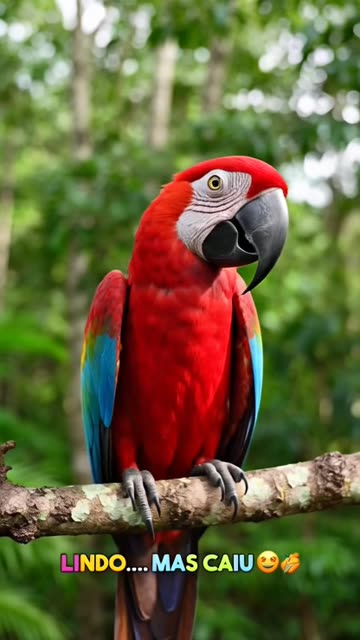 🦜🌪 A Arara Dramática Demais