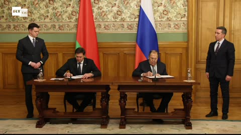 LIVE: Pressekonferenz der Außenminister von Russland und Weißrussland