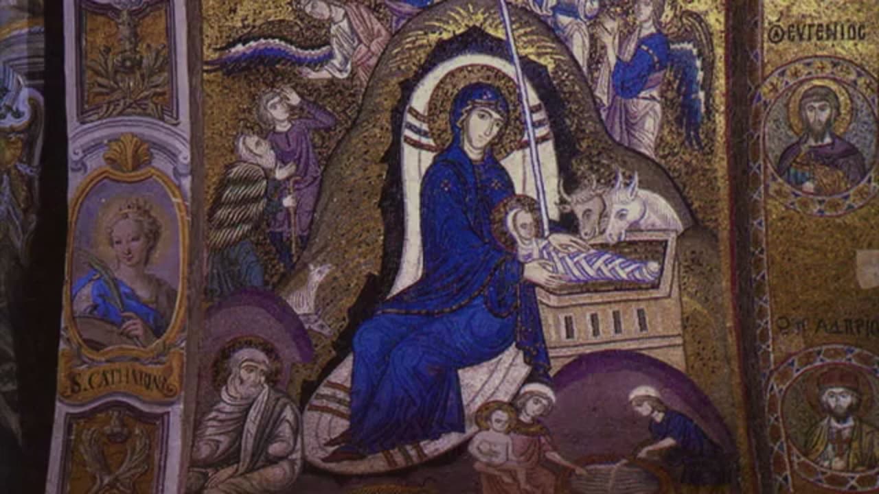 Byzantine chant Αυγούστου μοναρχήσαντος επί της γής