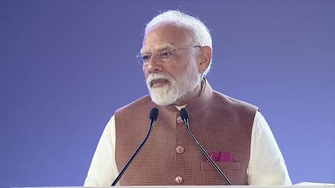 PM Modi addresses Plenary Session of World Air Transport Summit at Bharat Mandapam