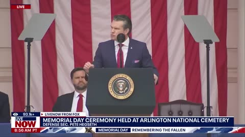 Peter Hegesth - Great Speech at Arlington National Cemetery is Mind Blowing