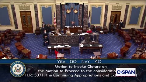 🚨 US Senate ADVANCES bill to reopen the federal government