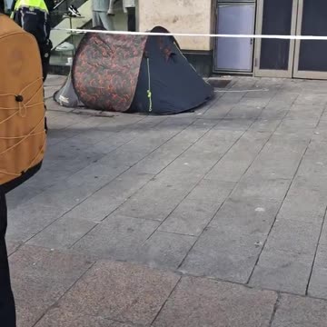 Dublin Someone found dead in a tent