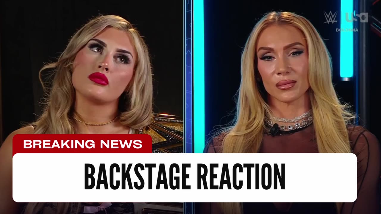 Backstage Reaction To Tiffany Charlotte Flair Segment
