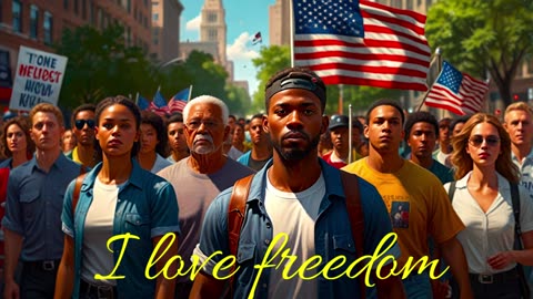 REP.Song I love freedom.