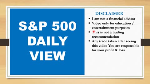 S&P 500 view for 15th July