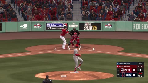 MLB The Show 25 St Louis Cardinals Franchise Game 9 Cardinals Vs Red Sox CPU Vs CPU