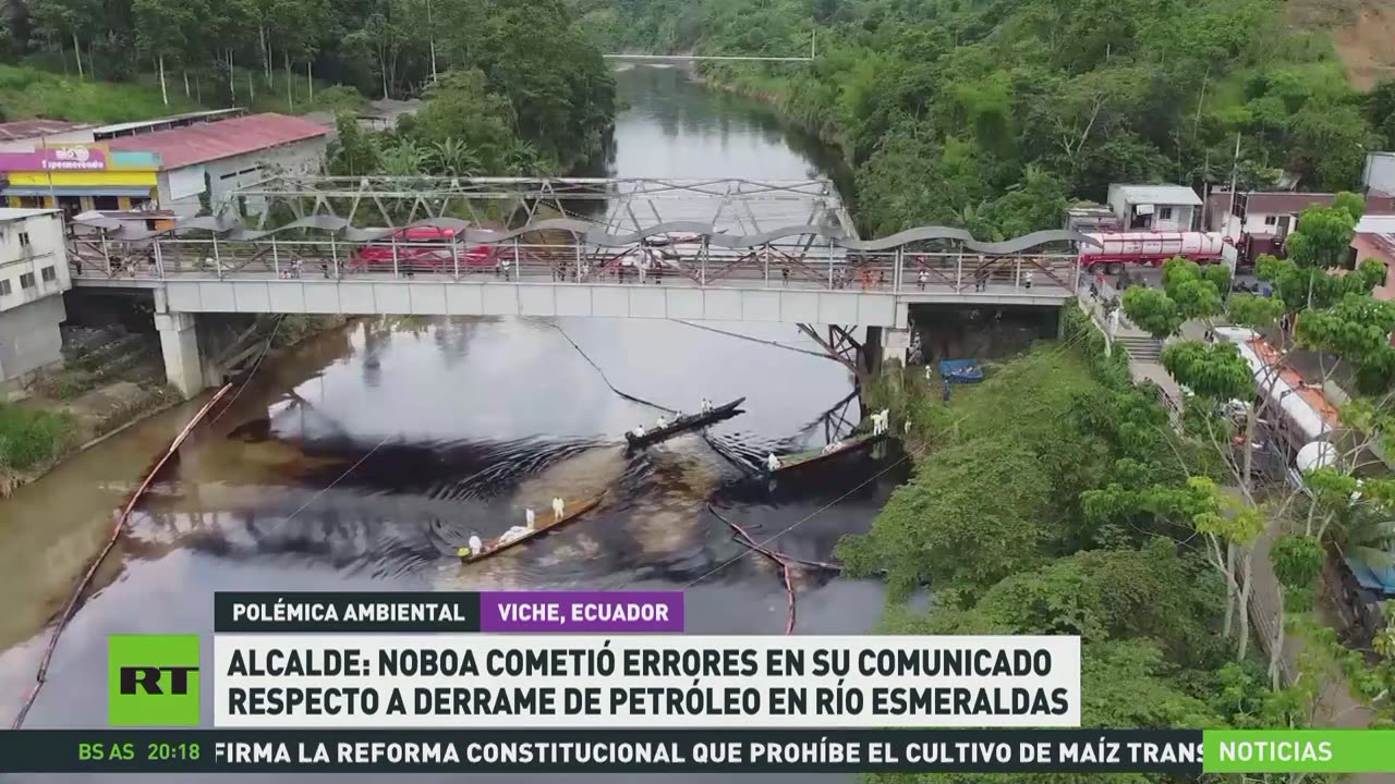 Crisis en Ecuador: alcalde cuestiona al presidente Noboa