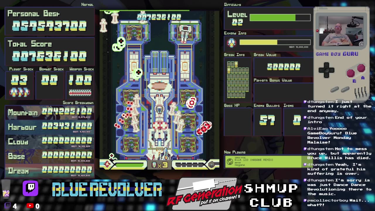 GameBoyGuru streams - Blue Revolver!
