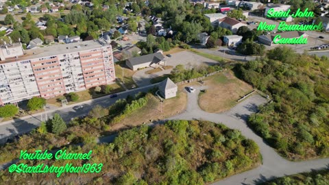 Fort Howe Saint John NB | Stunning Views of the Port City @DJI 🇨🇦