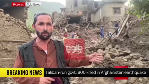 More than 800 killed after Afghanistan earthquake