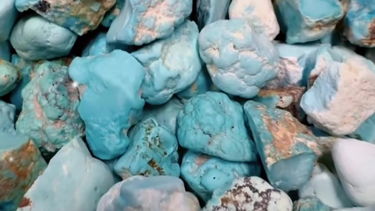 250512-8 Natural Original Turquoise Rough: Unveil the Truth with One Cut