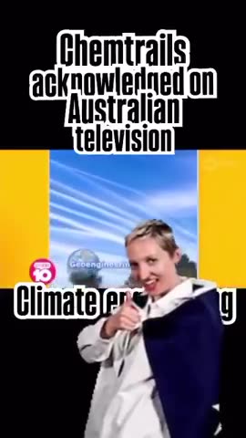 Those white trails left in the sky are Government Weather Modification