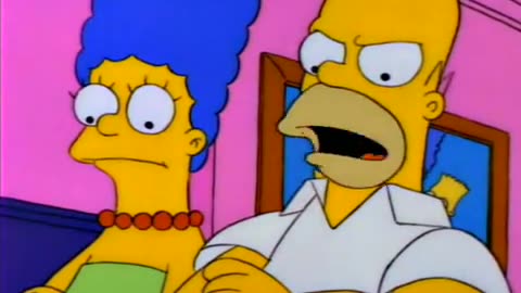 Bart Asks for a Spanking - Itchy & Scratchy The Movie