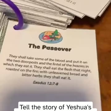 The Resurrection Bible story cards