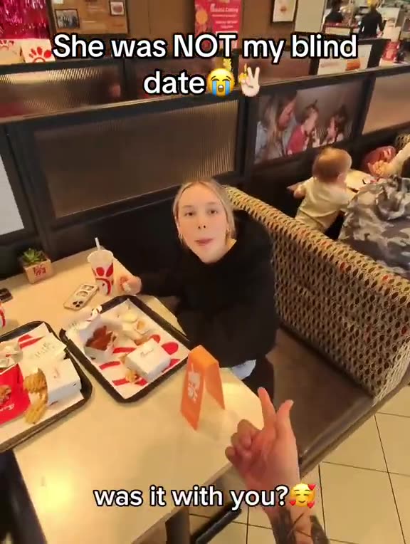 my friend set me up on a blind date