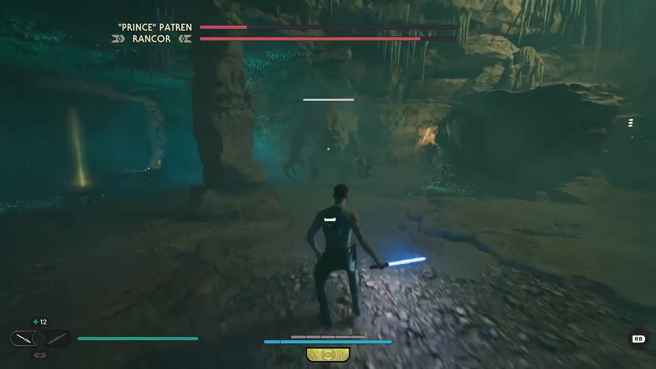 Cheesing "Prince" Patren with the Rancor!!!