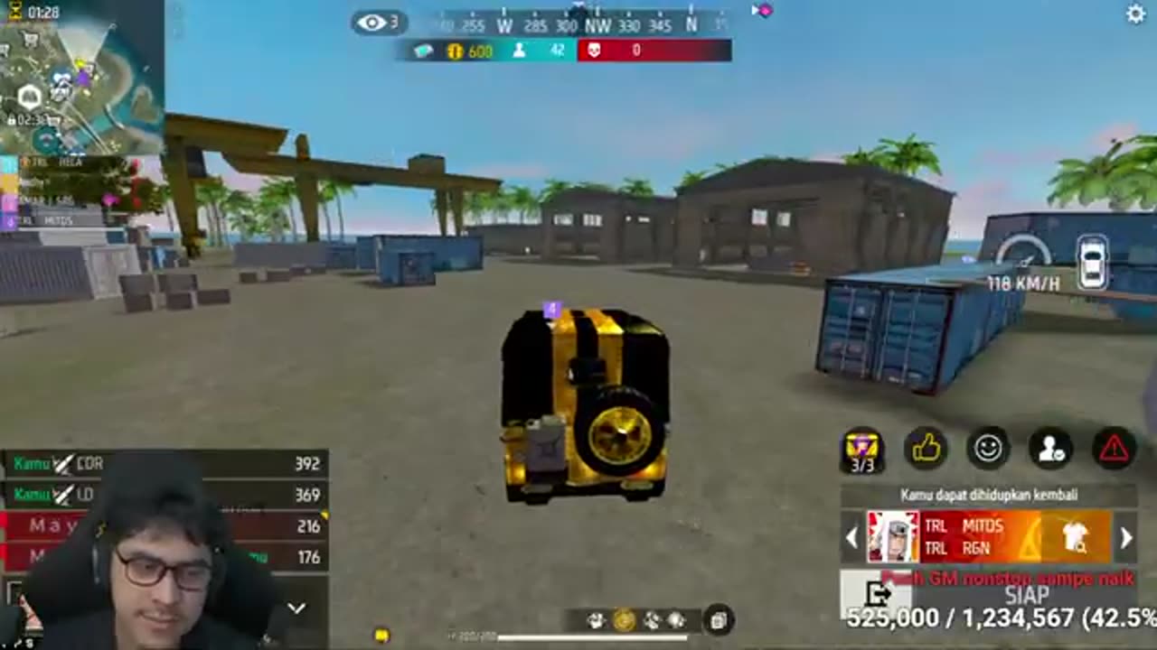 The fun of playing Garena Free Fire Ep99