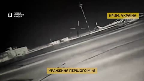 🚁💥 Ukraine Russia War | Ukrainian Drones Strike Russian Helicopters in Crimea | RCF