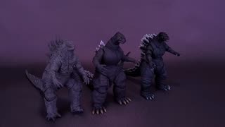 Hiya Toys Godzilla Vs King Ghidorah 1991 Exquisite Basic Series Godzilla Hokkaido Version