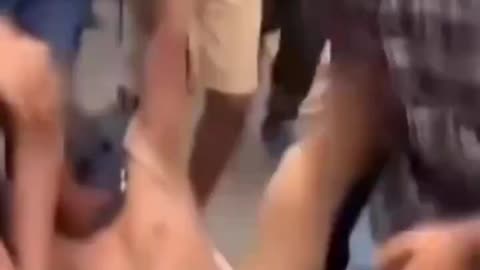 BREAKING: Nepal’s Finance Minister was dragged through the streets