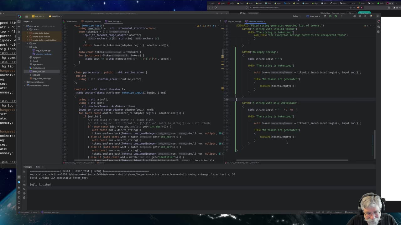 Parsing in C++ using CTRE