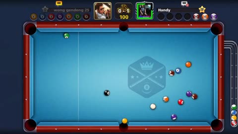 Challange friend 8 pool