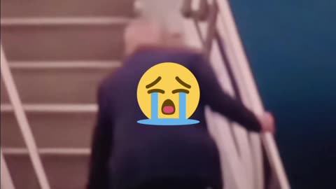 Trump and Marco stumble on plane steps