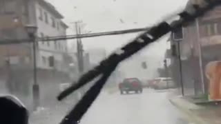 WATCH: Tornado on the ground in Puerto Varas, Chile; reports of major damage.