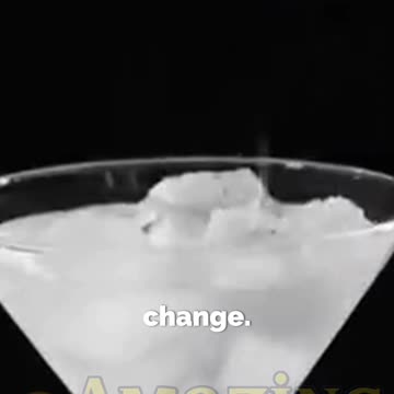 This Water Freezes the Moment It’s Poured #supercooled #freezingdemo #shorts