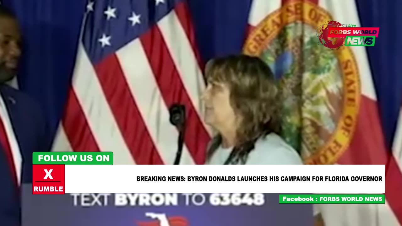 REP Byron Donalds launches his Gubernatorial campaign