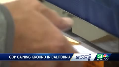 Voter registration surge for Republicans in California