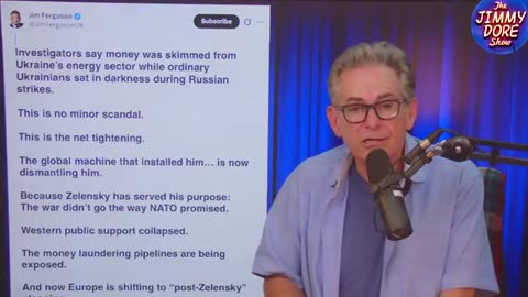 "Zelensky is finished. The globalists are cutting him loose."