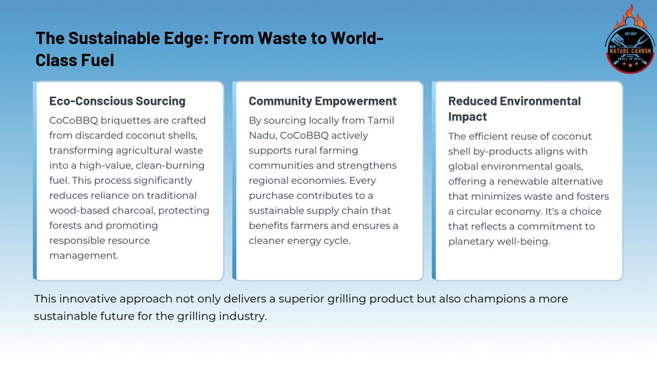 Why demand for CoCoBBQ Coconut Charcoal Briquettes is growing worldwide?